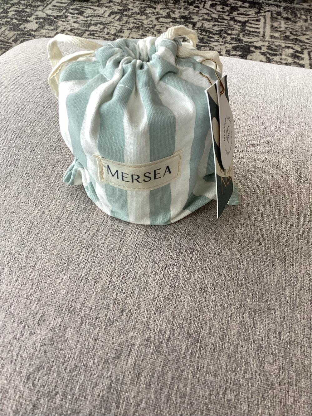 Mersea 'Sea Change' Scented Sandbag Candle